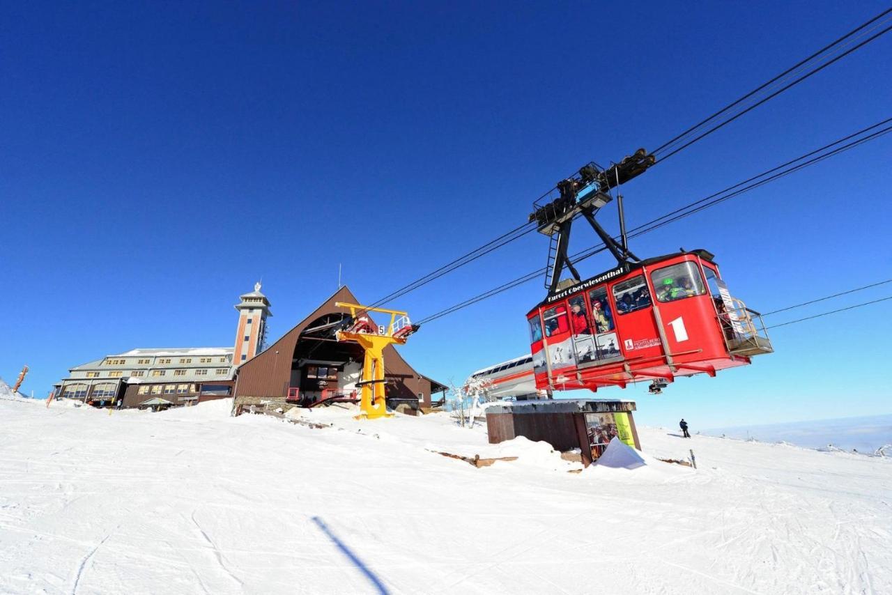 Appartamento Chalet & Apart Fichtelberger Blick Oberwiesenthal Esterno foto